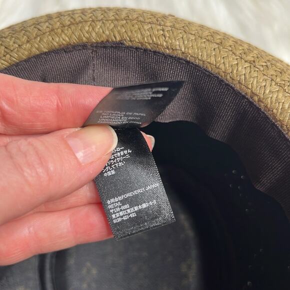 Forever 21 Brown Straw Fedora - Picture 6 of 6